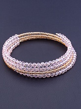 картинка Браслет Чешский хрусталь 4 5 мм от магазина Wolves