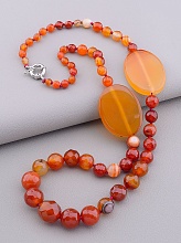 картинка Бусы Сердолик 65 см от магазина Wolves