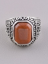 картинка Кольцо Золотой Песок  (Бижутерный сплав) от магазина Wolves