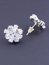 картинка Серьги 'FJ' Фианит от магазина Wolves