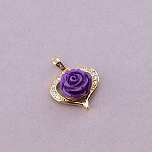 картинка Кулон 'XUPING' Фианит (позолота 18к) от магазина Wolves