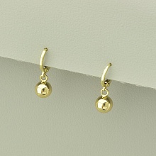 картинка Серьги 'XUPING' (позолота 18к (лимонная)) от магазина Wolves