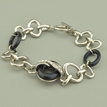 картинка Браслет 'Abella' Фианит 20 см от магазина Wolves