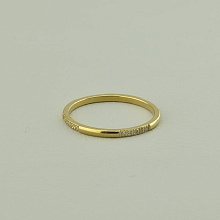 картинка Кольцо 'XUPING' Фианит (позолота 18к (лимонная)) от магазина Wolves