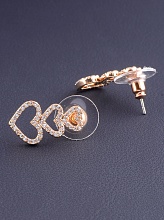 картинка Серьги 'Big Dipper' Фианит (позолота 18к) от магазина Wolves