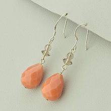 картинка Серьги Сердолик от магазина Wolves