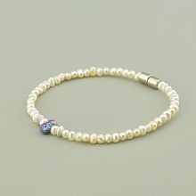 картинка Браслет 'SUNSTONES' Жемчуг 17 см от магазина Wolves