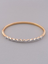 картинка Браслет Фианит 'XUPING' (позолота-родий) от магазина Wolves