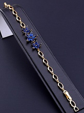 картинка Браслет 'XUPING' Фианит 17 см (позолота 18к) от магазина Wolves