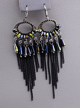 картинка Серьги Чешский хрусталь от магазина Wolves