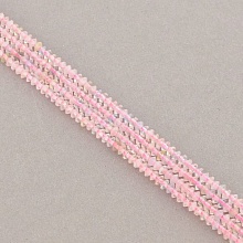 картинка Нитка Розовый кварц 39 см 3 мм (Без замка) от магазина Wolves