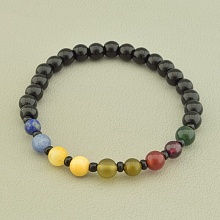 картинка Браслет 'SUNSTONES' Самоцветы 18 см от магазина Wolves