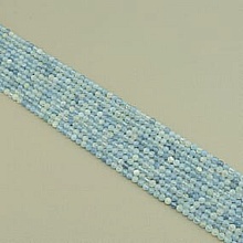 картинка Нитка Аквамарин 38 см 4 3 мм (Без замка) от магазина Wolves