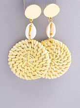 картинка Серьги 'FJ'  Лоза10 12 г от магазина Wolves