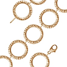 картинка Позолоченный браслет из круглых звеньев    от магазина Wolves