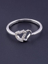 картинка Кольцо 'XUPING' Фианит (родий) от магазина Wolves