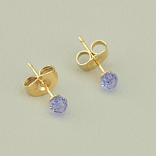 картинка Серьги 'XUPING' Swarovski (позолота 18к) от магазина Wolves