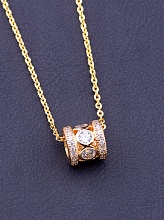 картинка Подвеска 'XUPING' Фианит 45 см (позолота 18к) от магазина Wolves