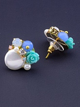 картинка Серьги 'Hand Made' Майорка Бижутерный сплав6 г от магазина Wolves