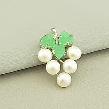 картинка Кулон Жемчуг Нефрит от магазина Wolves