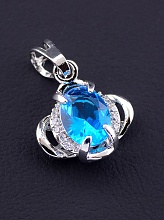 картинка Кулон 'XUPING' Фианит (родий) от магазина Wolves