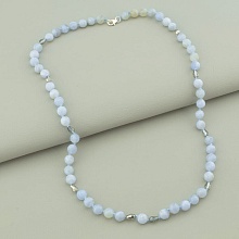 картинка Бусы 'SUNSTONES' Сапфирин Серебро(925) 51 см от магазина Wolves