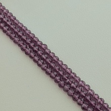 картинка Нитка Чешский хрусталь 47 см 4 мм (Без замка) от магазина Wolves