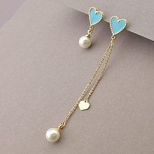 картинка Серьги 'XUPING' Майорка (позолота 18к) от магазина Wolves