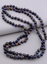 картинка Бусы Тигровый глаз 120 см от магазина Wolves