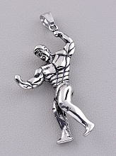 картинка Кулон Медицинская сталь 316L 50х35 мм от магазина Wolves