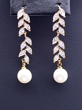 картинка Серьги 'XUPING' Майорка  (позолота 18к) от магазина Wolves