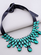 картинка Подвеска 'FJ' Фианит Ткань 60 см от магазина Wolves