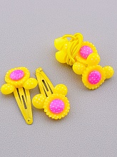 картинка Набор аксессуаров для волос: заколка-невидимка и резинка от магазина Wolves