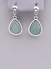 картинка Серьги 'Stainless Steel' Нефрит от магазина Wolves