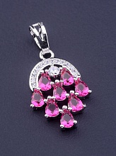 картинка Кулон 'XUPING' Фианит  (родий) от магазина Wolves