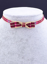 картинка Чокер 'FJ'  Ткань 30 см от магазина Wolves