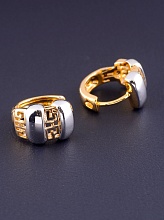 картинка Серьги 'XUPING' (позолота/родий) от магазина Wolves