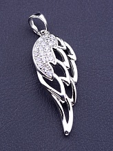 картинка Кулон 'XUPING' Фианит (родий) от магазина Wolves