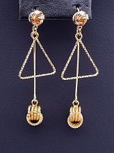 картинка Серьги 'XUPING' (позолота 18к) от магазина Wolves