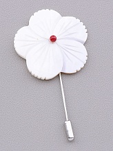 картинка Брошь 'SUNSTONES' Перламутр от магазина Wolves