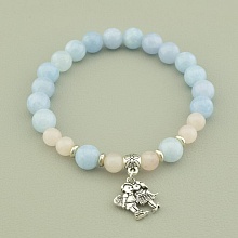 картинка Браслет 'SUNSTONES' Кварц Розовый кварц 18 см от магазина Wolves