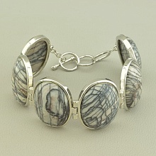 картинка Браслет Яшма 19 см от магазина Wolves