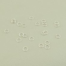 картинка Колечко Серебро(925) 4x4мм от магазина Wolves