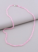 картинка Бусы 'SUNSTONES' Розовый кварц 44 см от магазина Wolves