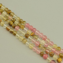 картинка Бусины из халцедона, нить 38 см от магазина Wolves