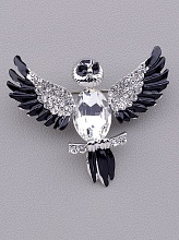 картинка Брошь Сrystal 55x40мм от магазина Wolves