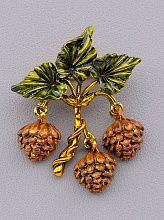 картинка Брошь Эмаль 40x30мм от магазина Wolves