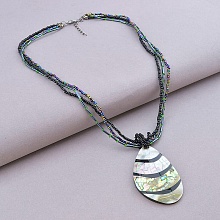 картинка Подвеска Галиотис Бисер 46 см от магазина Wolves