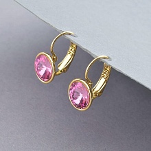 картинка Серьги 'XUPING' Swarovski (позолота 18к) от магазина Wolves