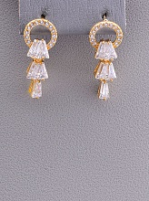 картинка Серьги Сrystal 'FJ' от магазина Wolves